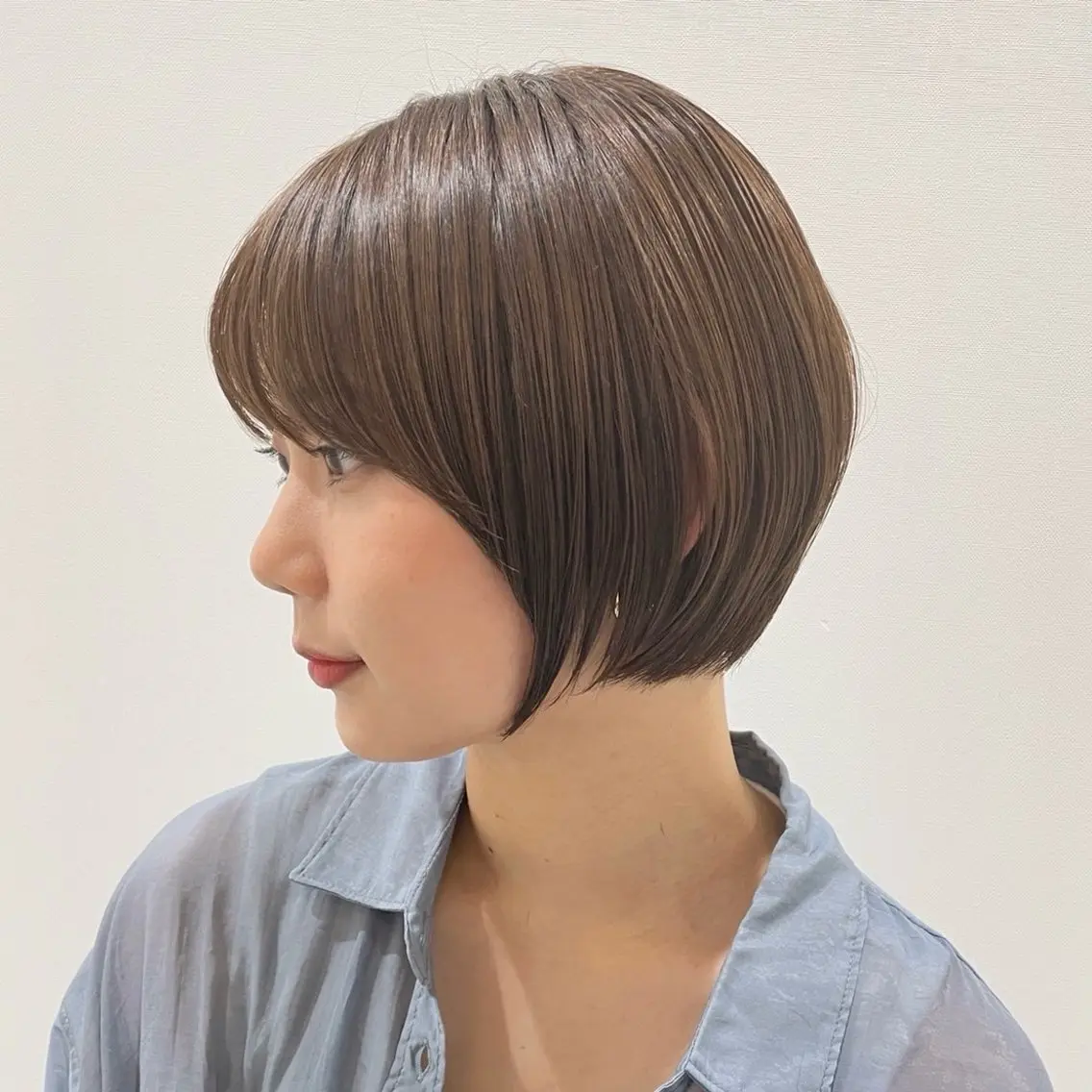 ショート カラー カット NOAHL上尾店 カットモデル募集中のヘアスタイル