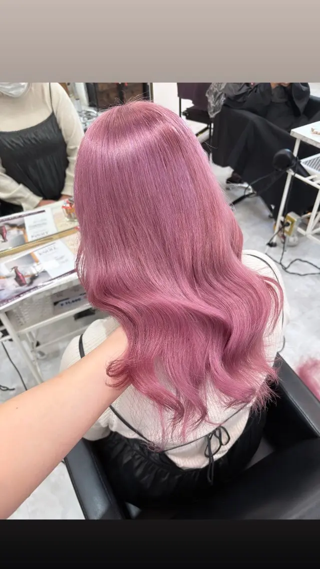 ✨💗ぷるつやカラー+コラーゲントリートメント💗✨の写真