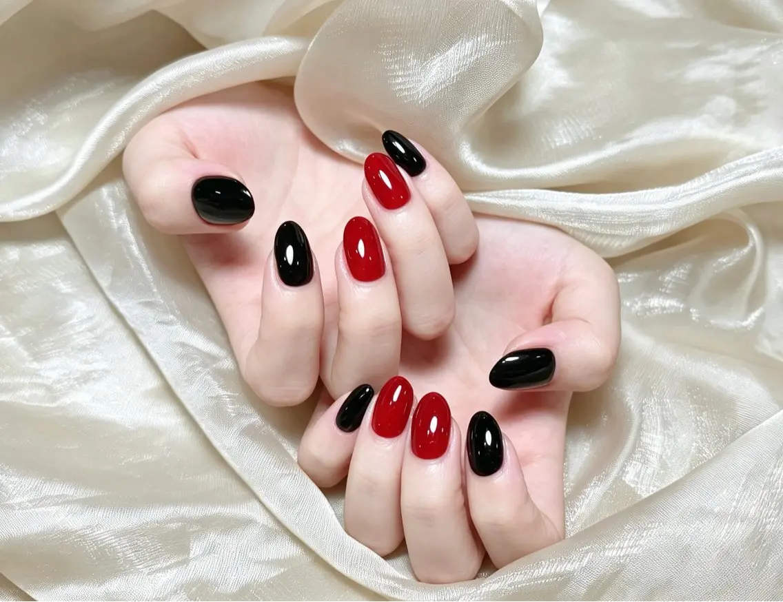 ネイル チークネイル 長さ出し フレンチネイル ジェルネイル 韓国ネイル ハンドネイル Lucky Nail Salon❶のネイルデザイン