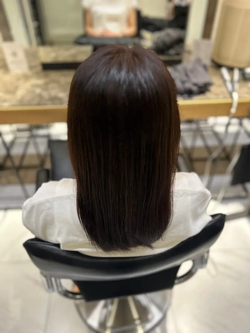 セミロング カラー さ きのヘアスタイル