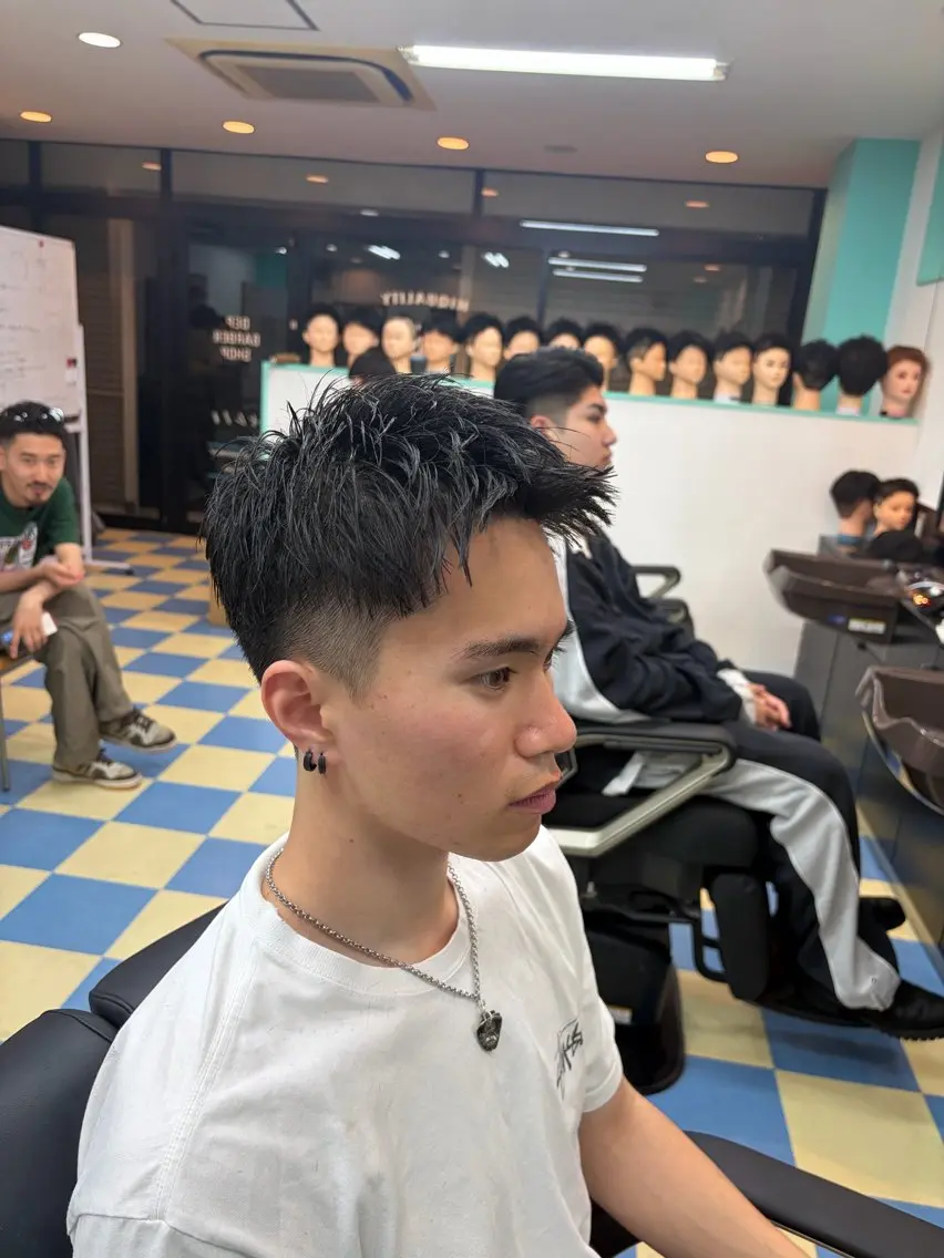 ショート ショートヘア メンズカットの天才 脩弥のヘアスタイル