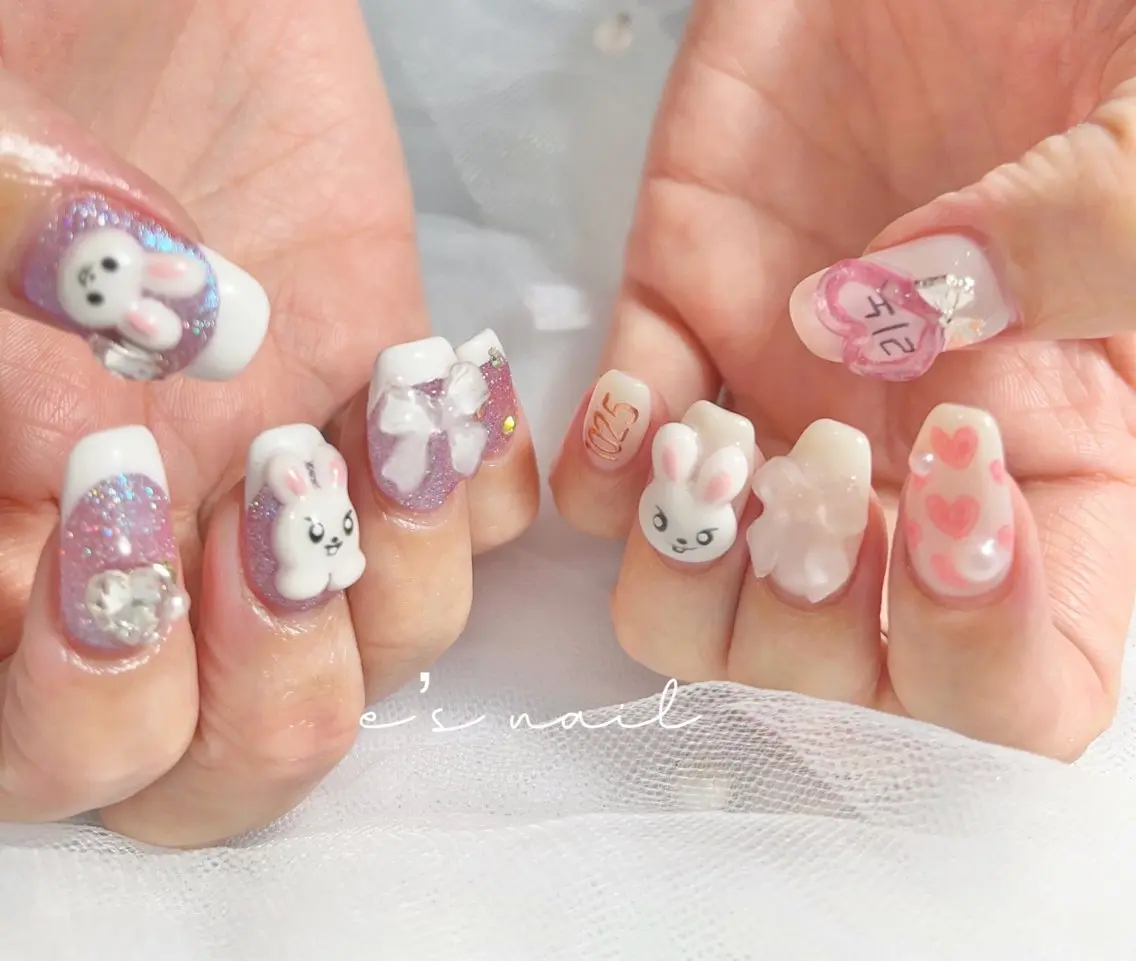 ネイル e’s nail Lumièreのネイルデザイン