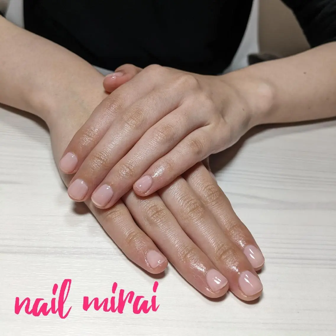 ネイル ワンカラーネイル ハンドネイル nail miraiのネイルデザイン