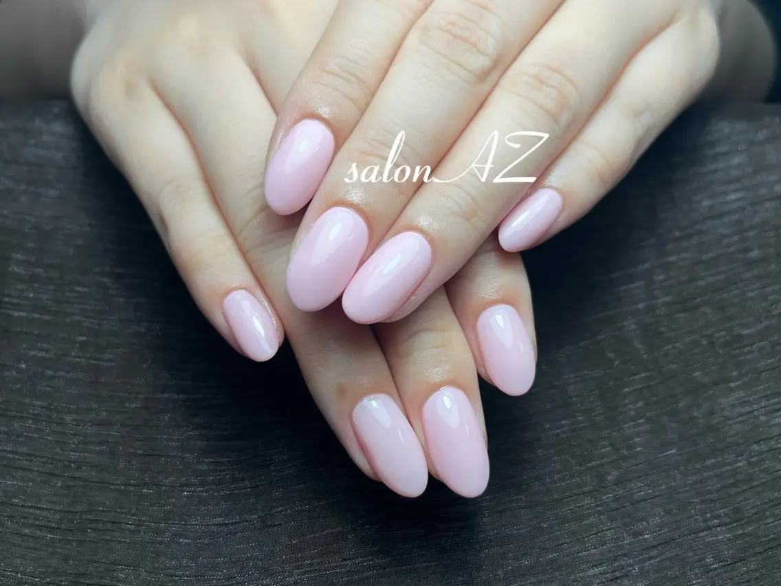 ネイル アートネイル 長さ出し フットネイル フレンチネイル ジェルネイル salon AZのネイルデザイン
