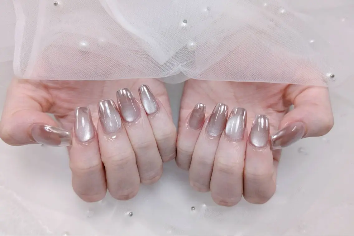 ネイル マグネットネイル ╹◡╹MimoEye lash🌻Nailのマツエク・マツパデザイン