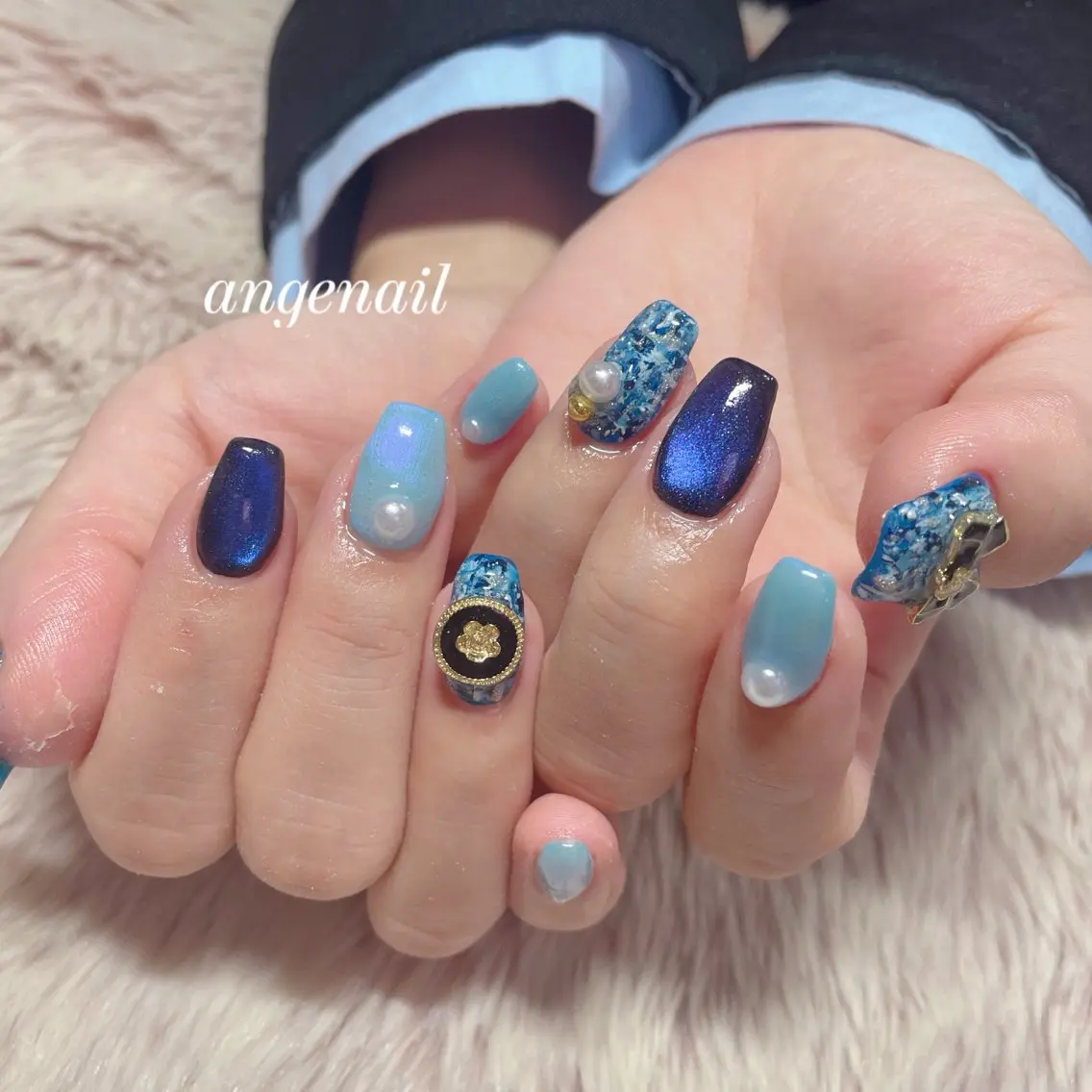 ネイル ハンドネイル オーナーネイリスト MAKIのネイルデザイン
