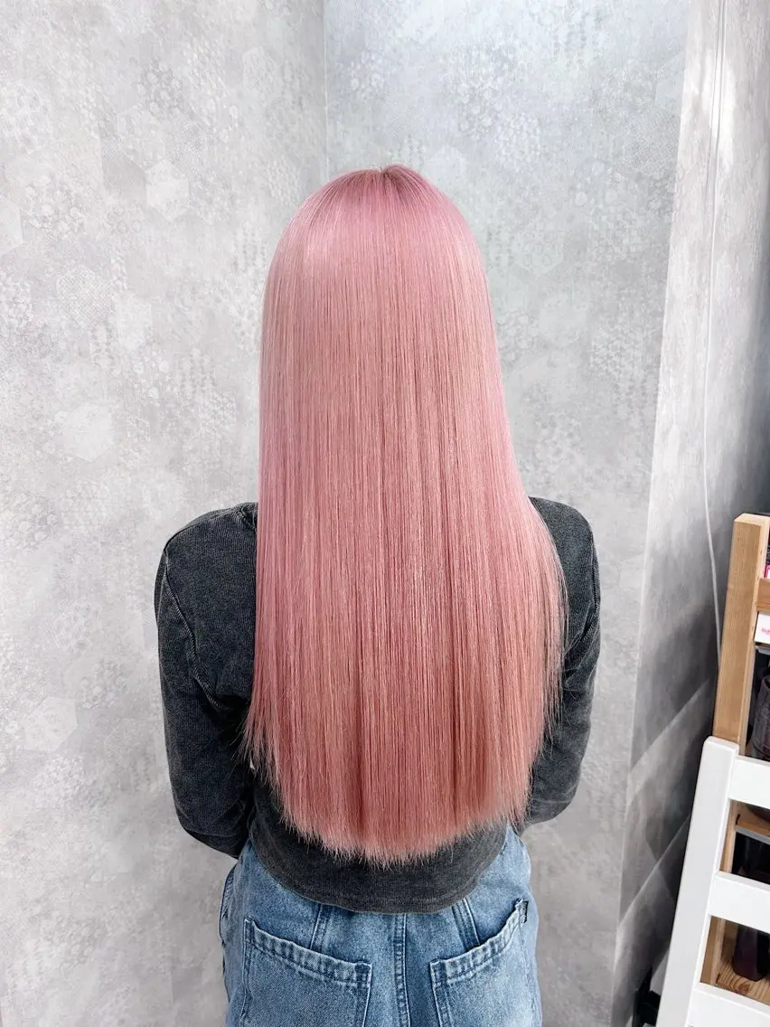 セミロング カラー カット ヘアカラー トリートメント 💕ブリーチ/ヘアメ 🎀YUUKAのヘアスタイル