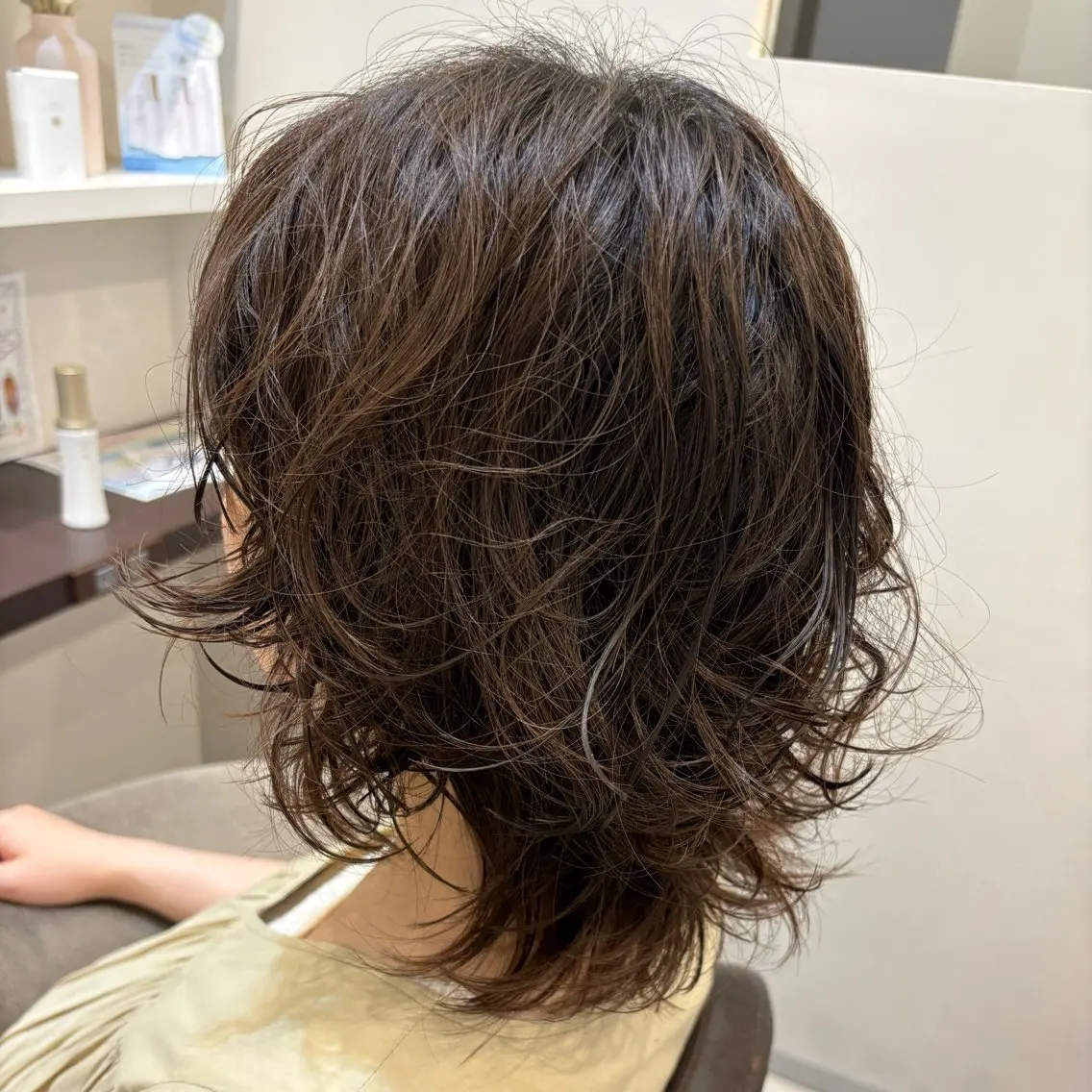 🎈【春のふわっと感】𓂃˚ クリームパーマ＋カット※やわらかく、ふんわり自然な仕上がり🫧🤍の写真