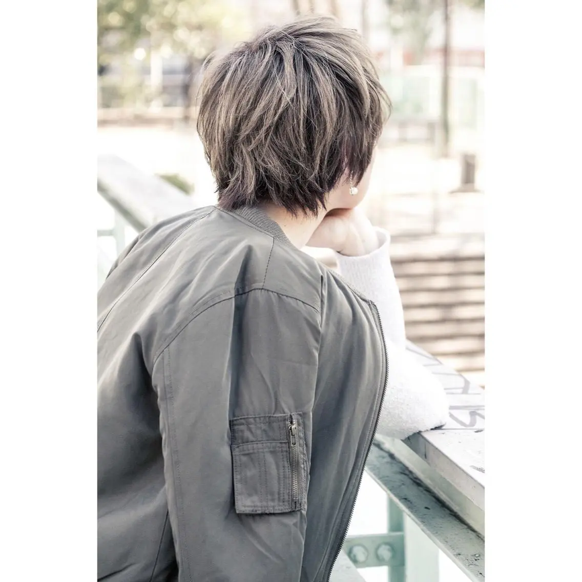 ショート EIGHT plum TOKIOリミテッドのヘアスタイル