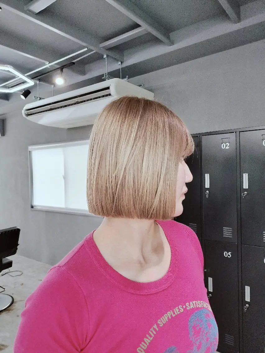 ショート カラー カット ヘアカラー トリートメント S. Hitomiのヘアスタイル