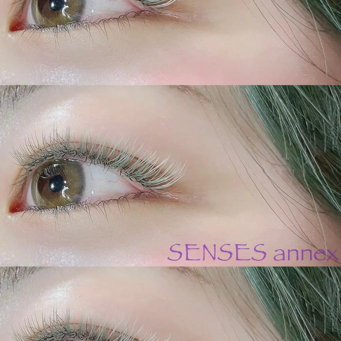 マツエク・マツパ マツエク SENSES_ WAKAのマツエク・マツパデザイン