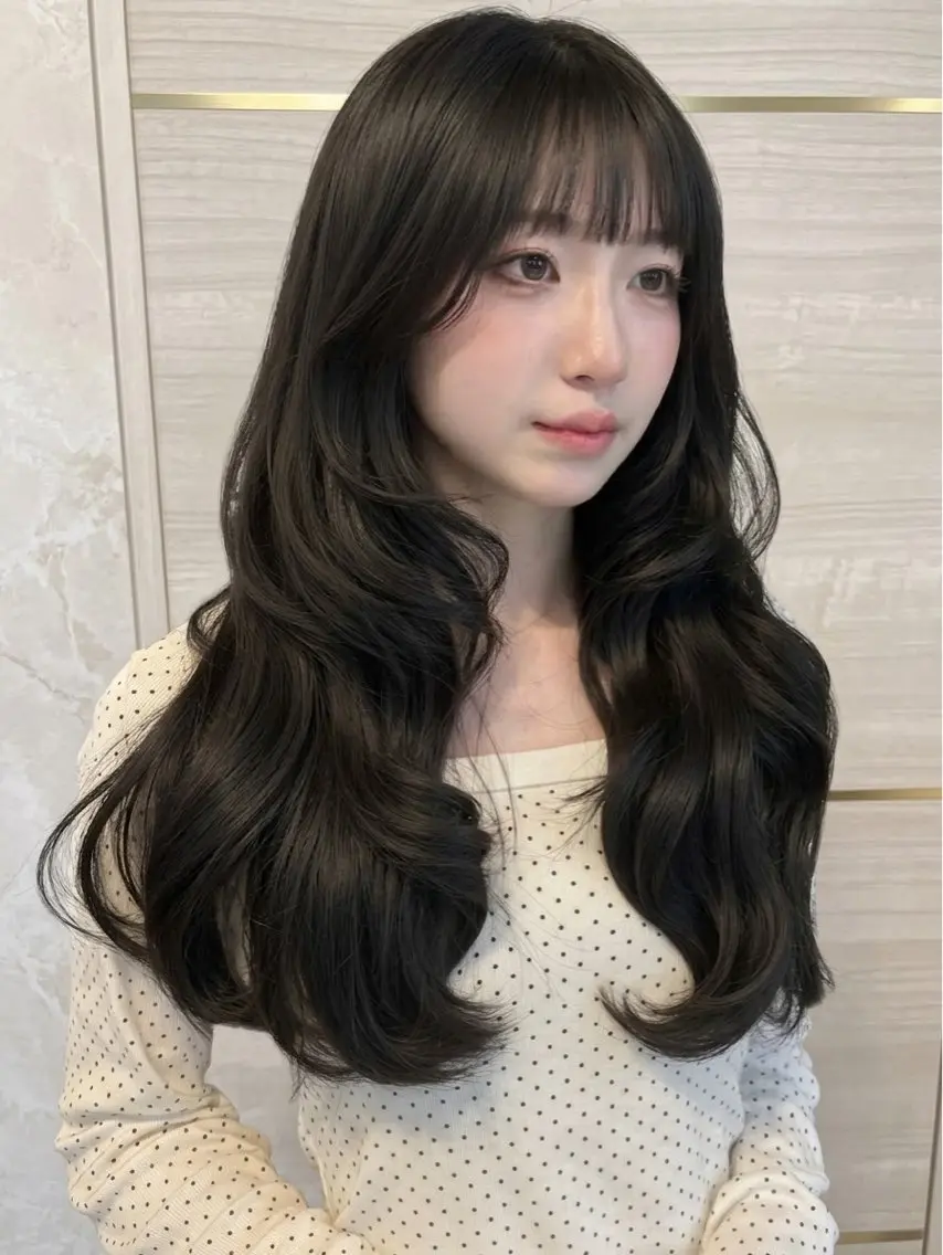 ロング カラー ヘアアレンジ 🩰艶髪ワンカラー／ 大宮/はるあ🩰🏹のヘアスタイル