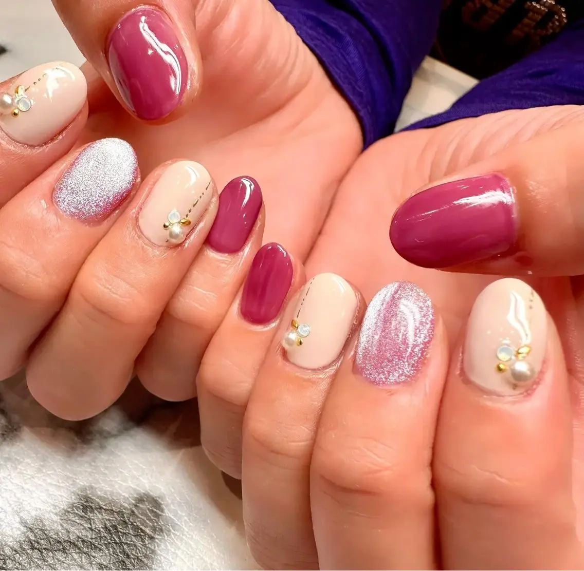 ネイル シンプルネイル Oshiiro nailのネイルデザイン