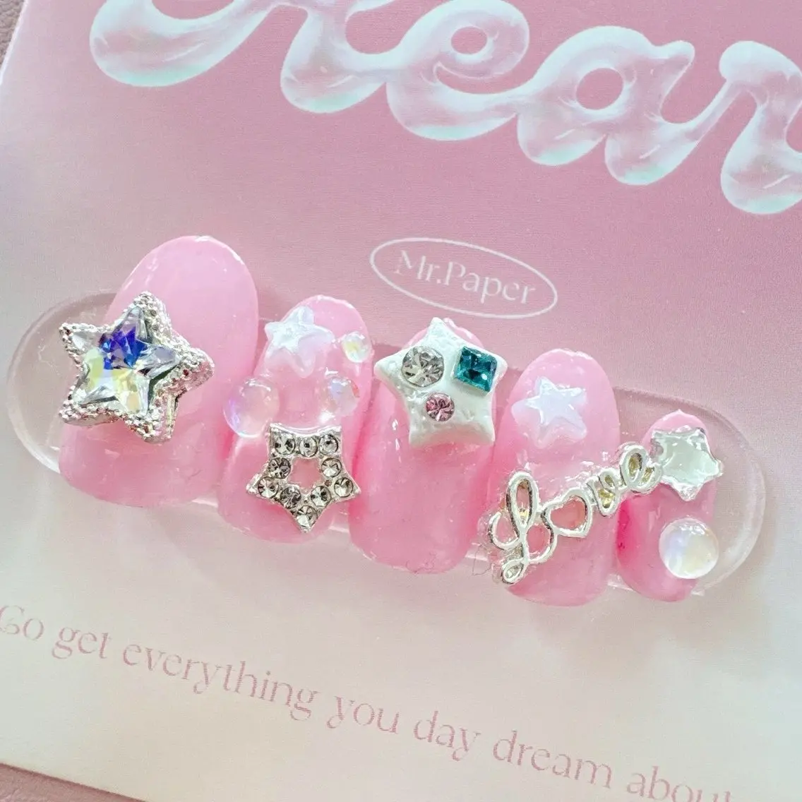 ネイル ハンドネイル MignonReve ♡EIMI🌈のネイルデザイン