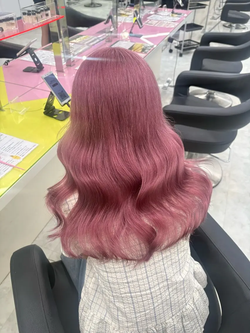 カラー ヘアカラー トリートメント akari🎀🤍 ガーリーstyleのヘアスタイル