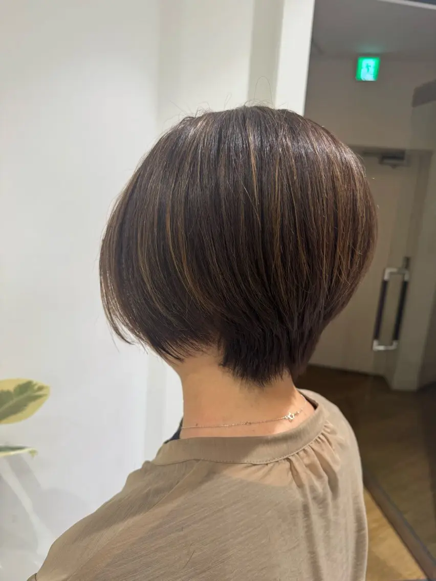 ショート 佐々木 悠安のヘアスタイル