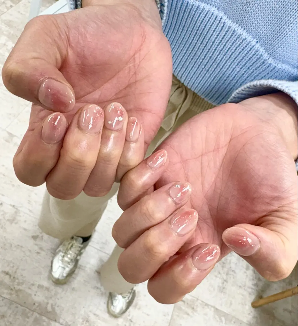 ネイル 持ち込み 吉田 里菜のネイルデザイン