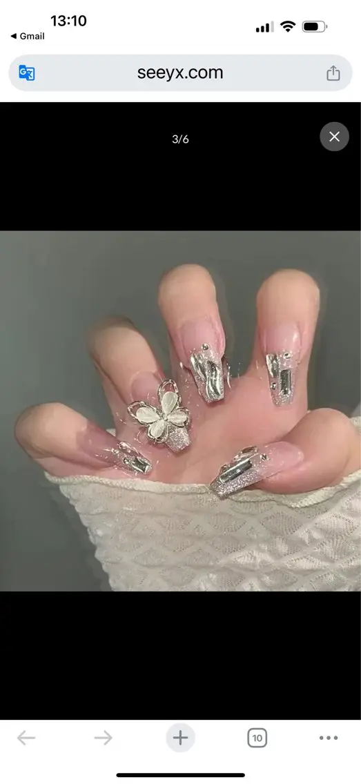 ネイル ネイルチップ Gemini nail.Yukiのネイルデザイン