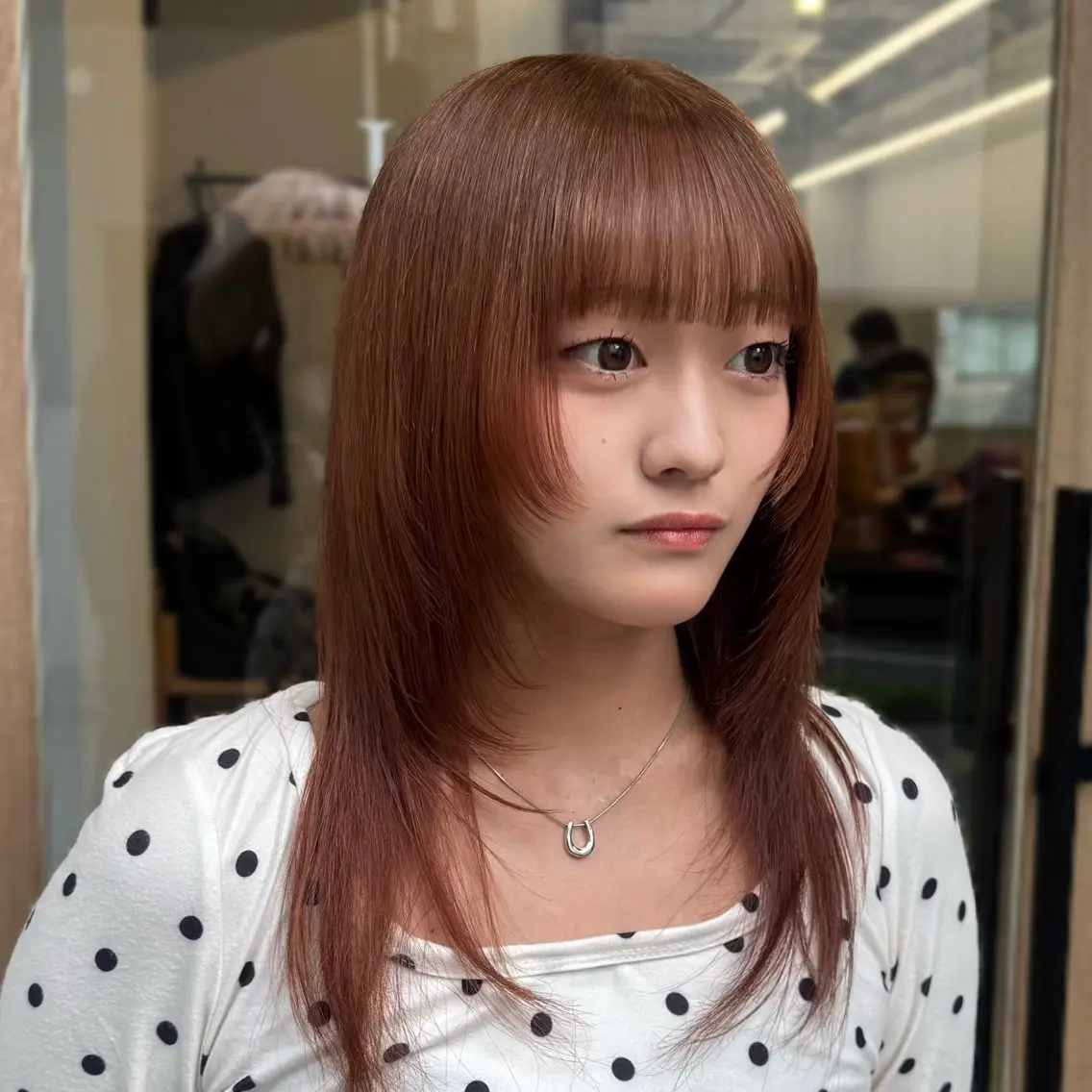 ロング カラー ブリーチ 透明感カラー ブリーチなしカラー のぐち ゆうき/ ブリーチ デザインのヘアスタイル