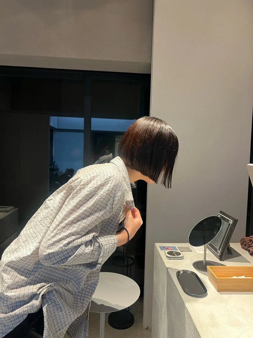 【ボブの方限定メニュー】ボブカットの写真