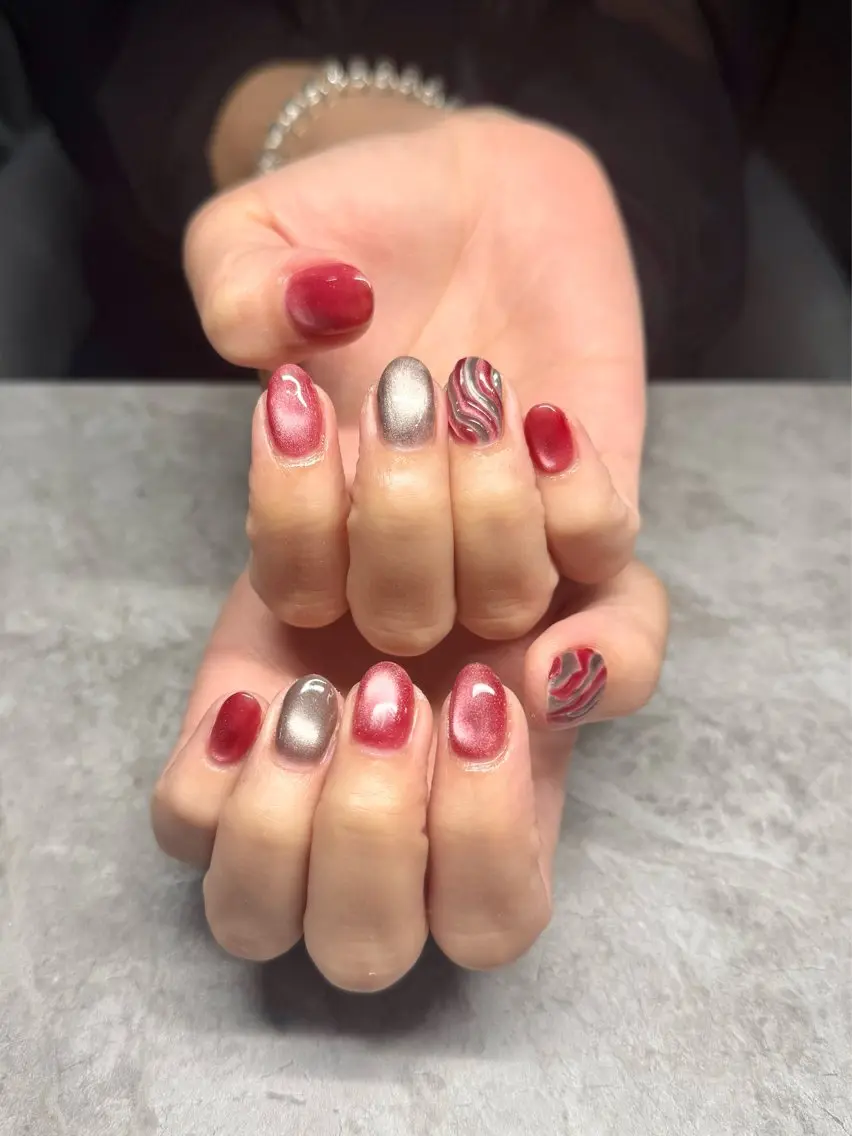 ネイル ハンドネイル IROHA NAIL 美優のネイルデザイン