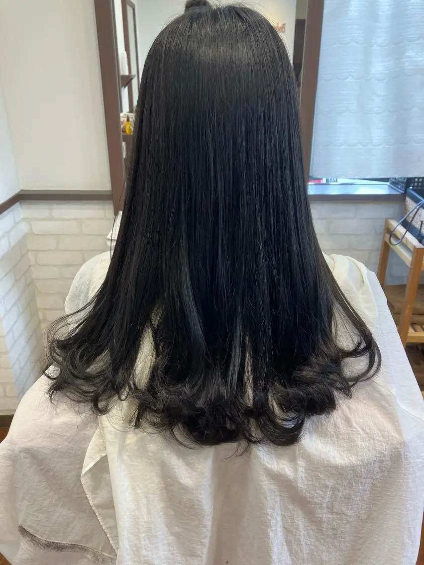 カット+ストカール(根本縮毛矯正+毛先デジタルパーマ)☆補足説明内容確認必須の写真
