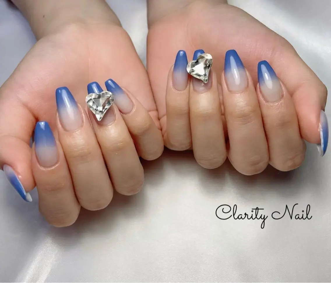 ネイル グラデーション ハンドネイル Clarity Nailのネイルデザイン