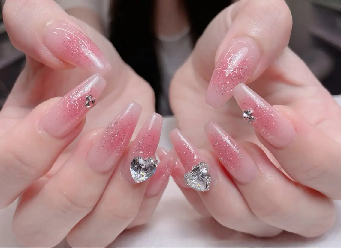 ネイル チークネイル 長さ出し フレンチネイル ジェルネイル 韓国ネイル 中野駅から2分 MEO NAILのネイルデザイン