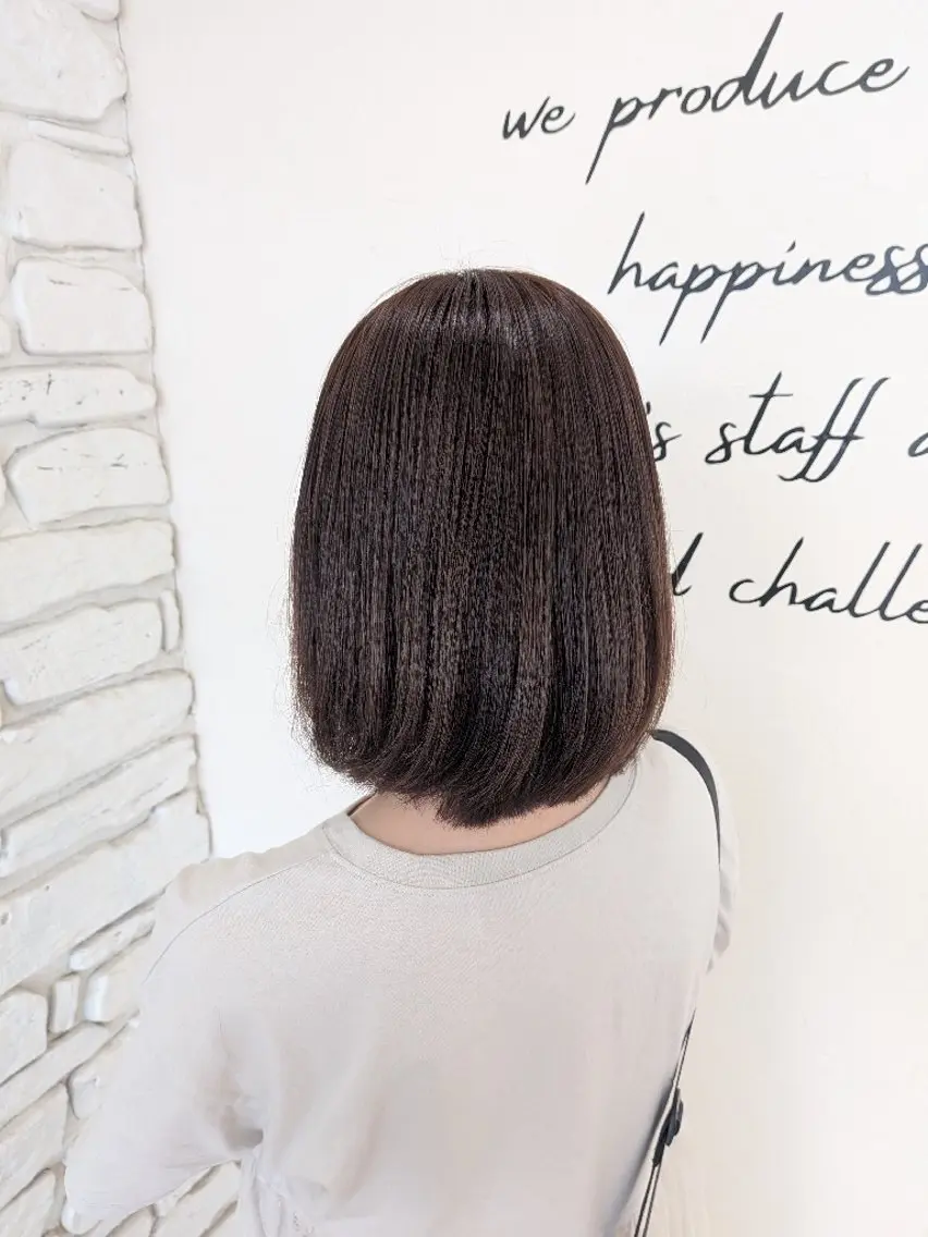カラー 小田井 あすかのヘアスタイル