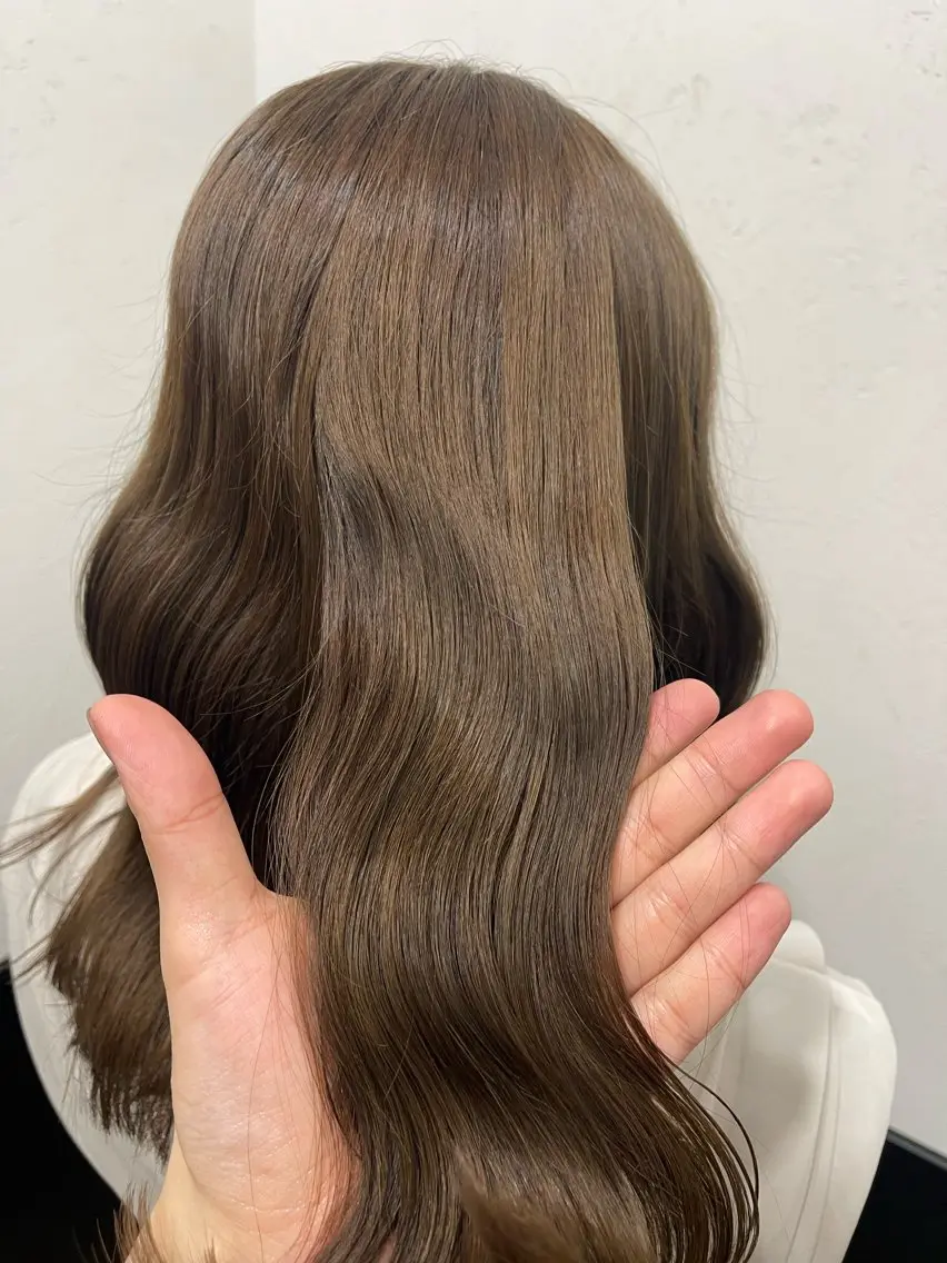 ミディアム ヘアカラー 【渋谷ハイトーン】 北村 光太郎のヘアスタイル