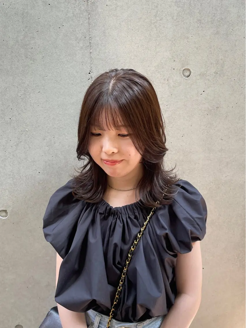 前髪cut + 内部補修TOKIOトリートメント🧼の写真