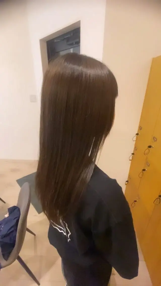 ロング カラー ブラウンカラー オリーブブラウン ルプラボウ 沖  大雅のヘアスタイル