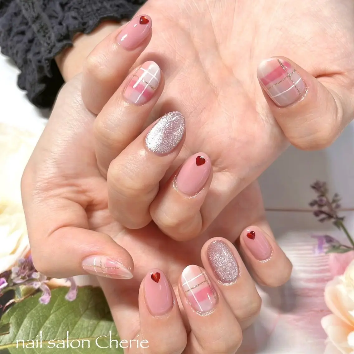 ネイル ハンドネイル nail salon Cherieのネイルデザイン