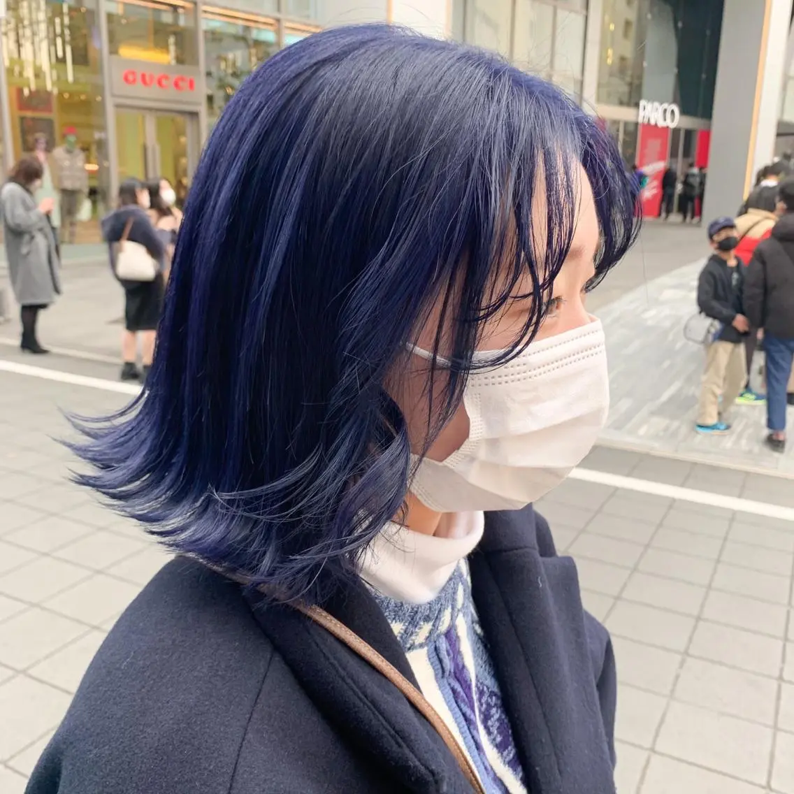 ミディアム カラー ゆう🫧 透明感/ハイトーンのヘアスタイル