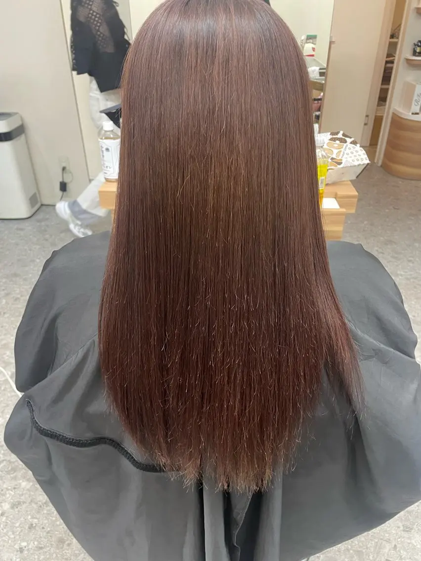 小顔補正カット➕カラー➕5STEPトリートメント➕ナノバブルケアの写真