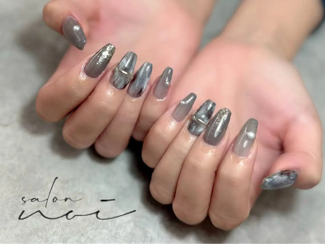 ネイル ハンドネイル salon noiのネイルデザイン