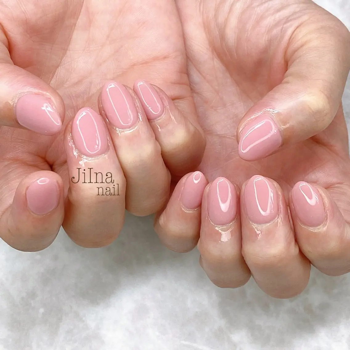 ネイル ワンカラーネイル JiIna nailのネイルデザイン