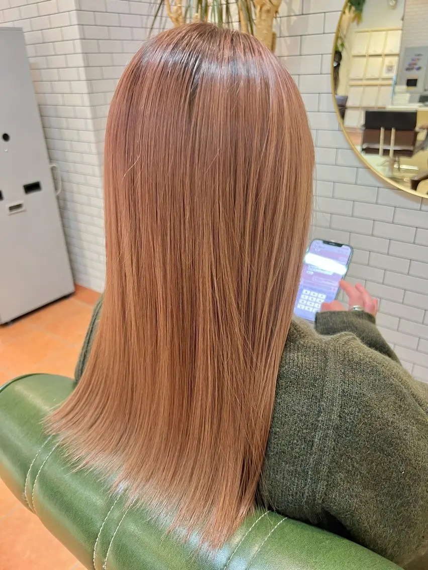 ロング カラー ヘアカラー トリートメント 石井 佑樹のヘアスタイル