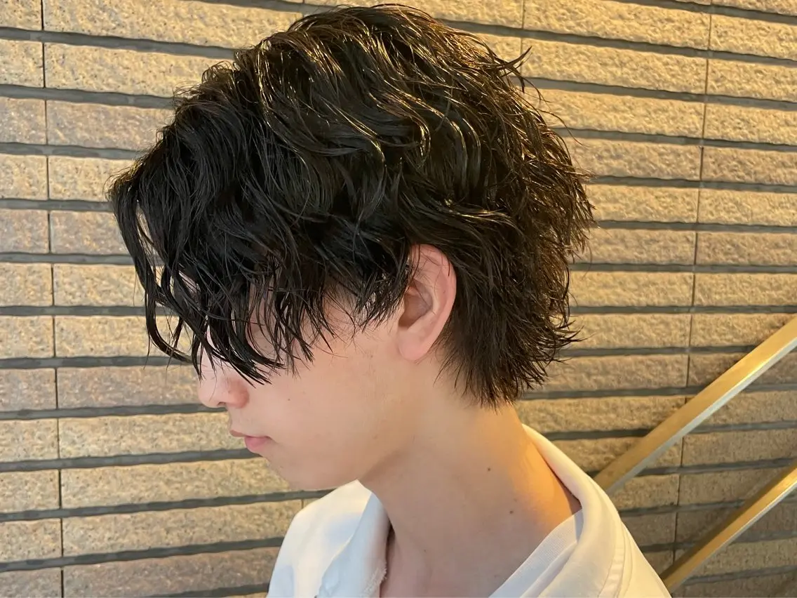 パーマ メンズ カット パーマ 町田エリアＮｏ．１/ パーマ特化/太田京希のヘアスタイル