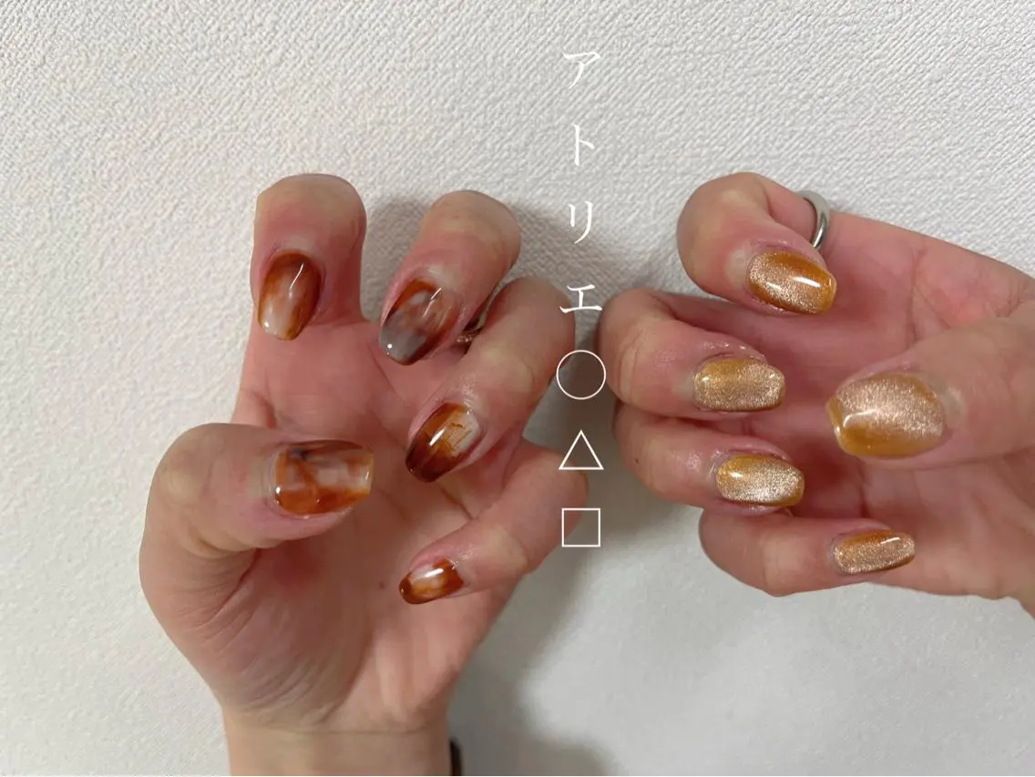 ネイル ハンドネイル アトリエ ○△□のネイルデザイン