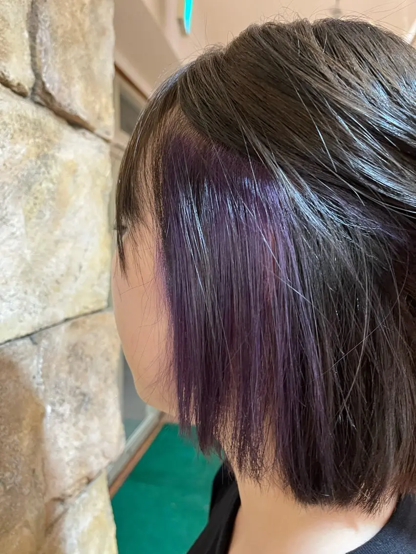 カラー ブリーチ 🌈鈴木 星凪🌈のヘアスタイル