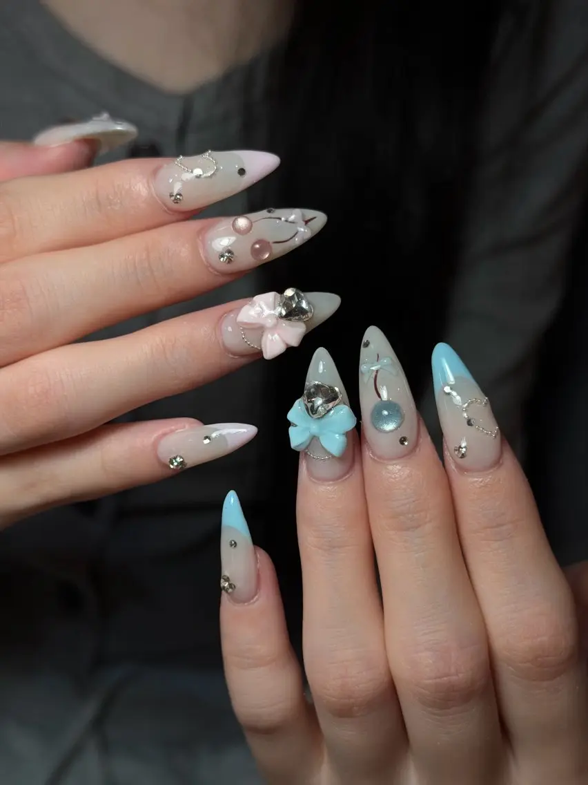 ネイル 韓国ネイル シンプルネイル ワンホンネイル ハンドネイル CoMo Nailのネイルデザイン