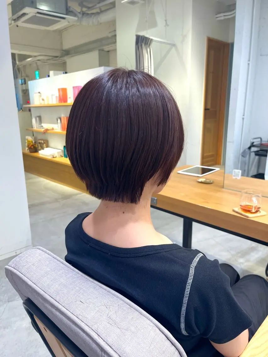 ショート カット 宮永 瑞樹のヘアスタイル