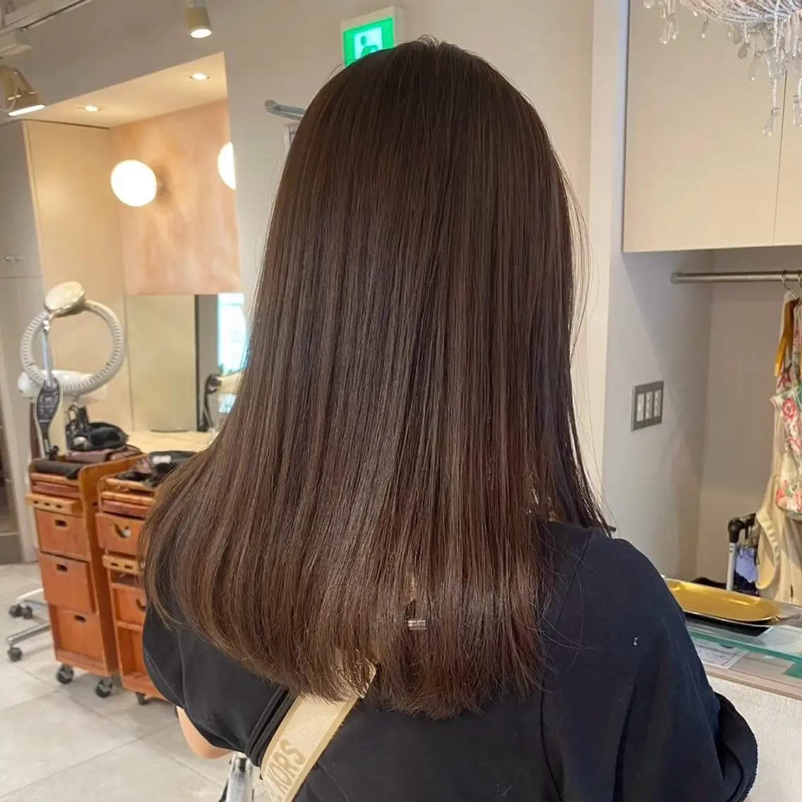 セミロング カラー ブリーチ ブリーチなしカラー ヘアカラー トリートメント 🕊️kotori 🕊️モデル募集中のヘアスタイル