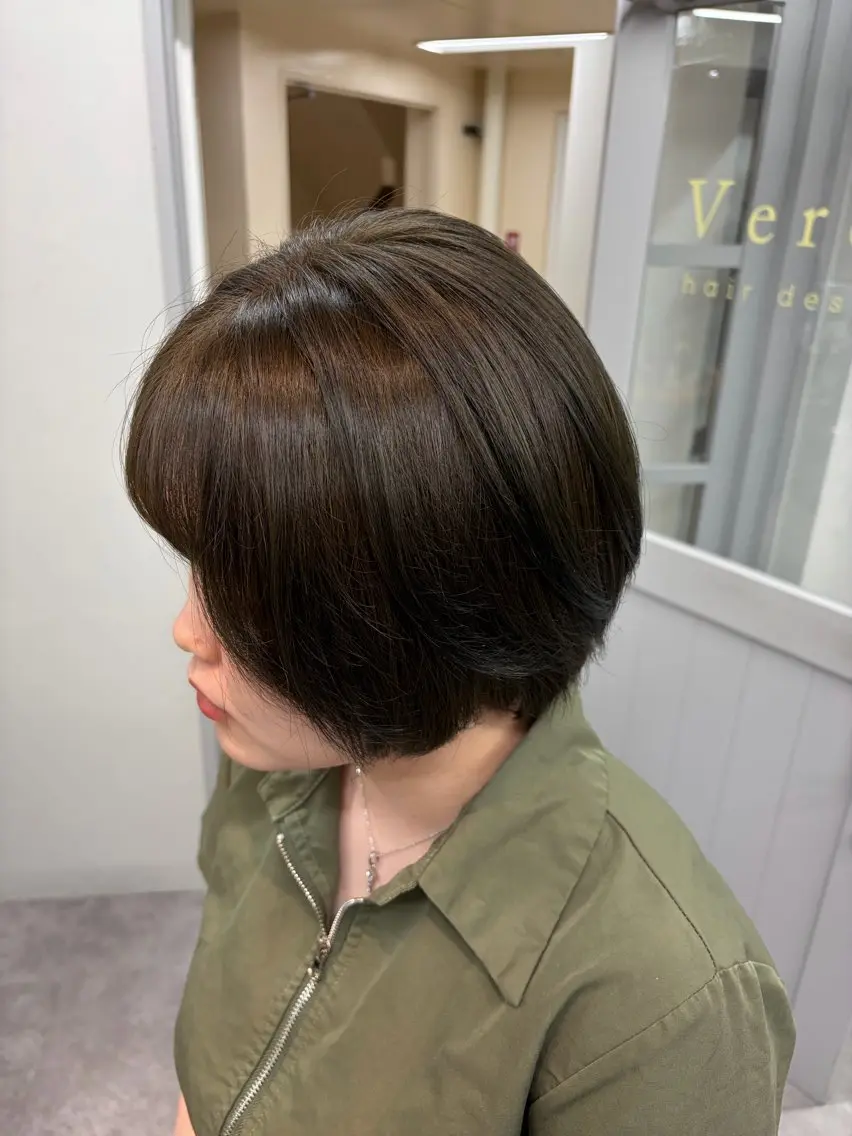 ショート カラー カラー/ブリーチ モデル募集⭐️龍侑のヘアスタイル