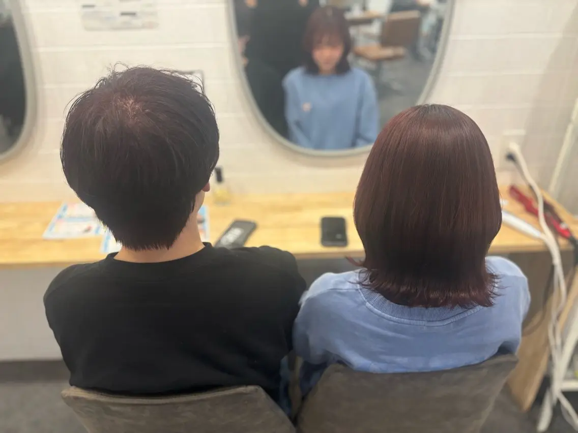 ミディアム カラー メンズ ヘアカラー SHIAN/ハイトー ン/🍒ゆな🍒のヘアスタイル