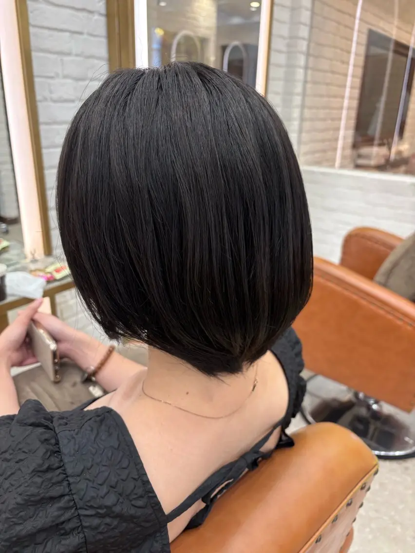 カラー ヘアカラー 湯浅 菜月のヘアスタイル