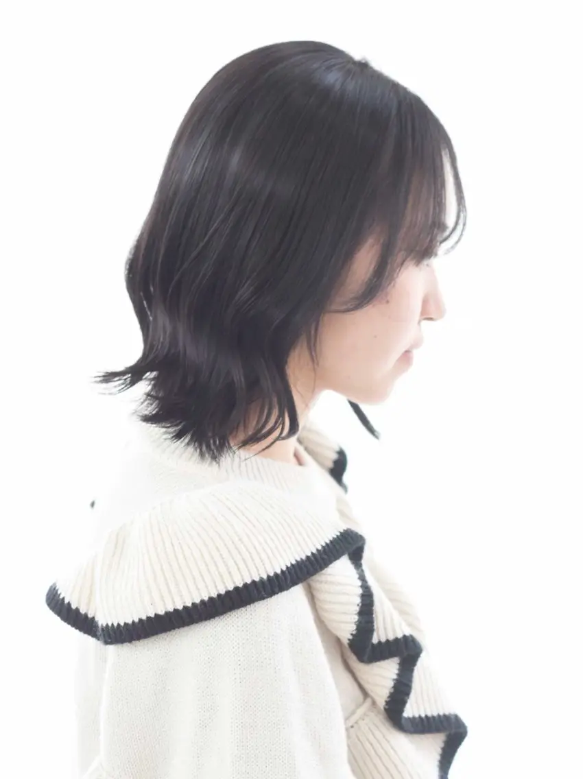 ミディアム カラー ヘアカラー 【Atem 大町店】 永森　優里花のヘアスタイル