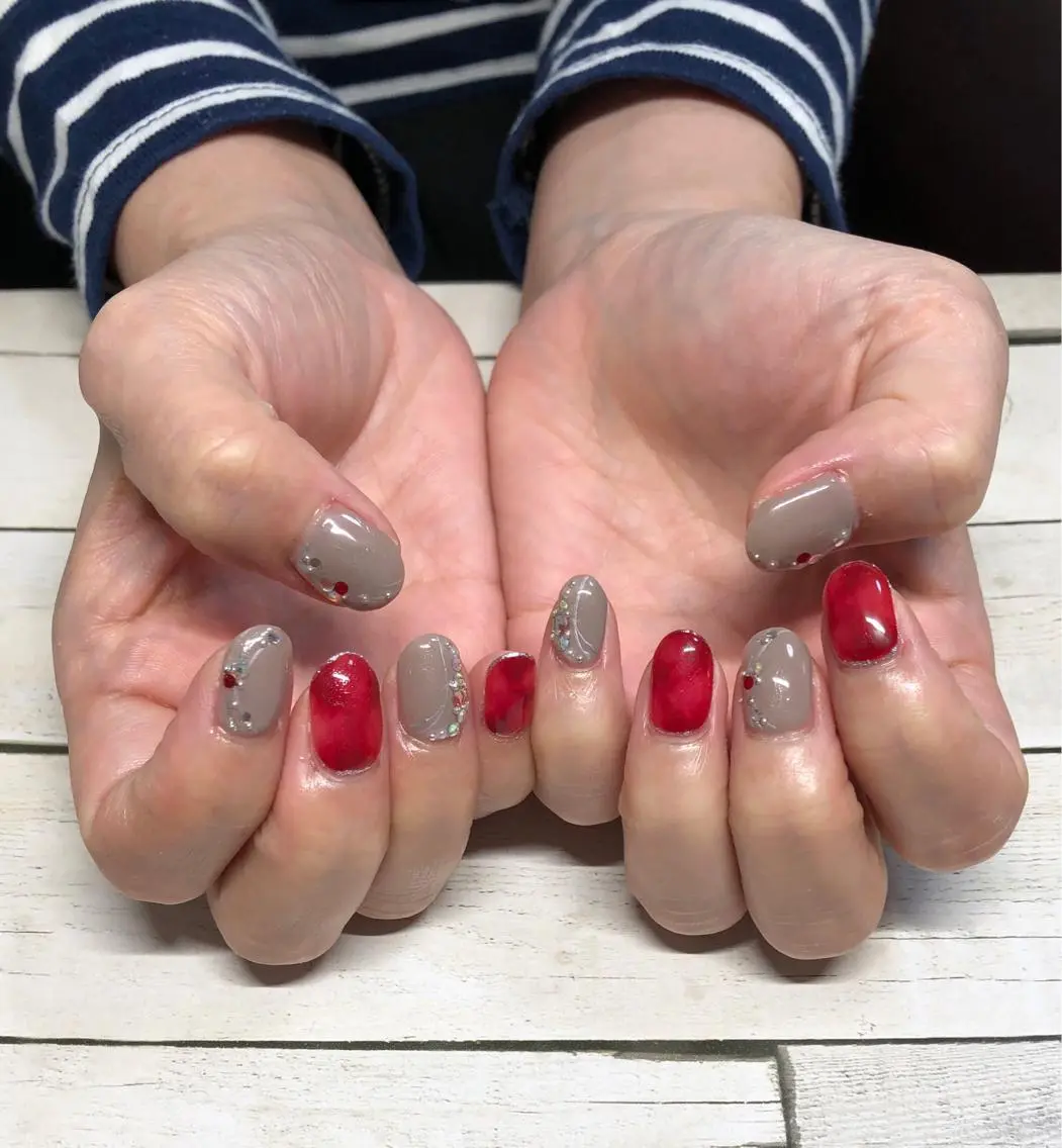 ネイル ハンドネイル いそやま あつこのネイルデザイン