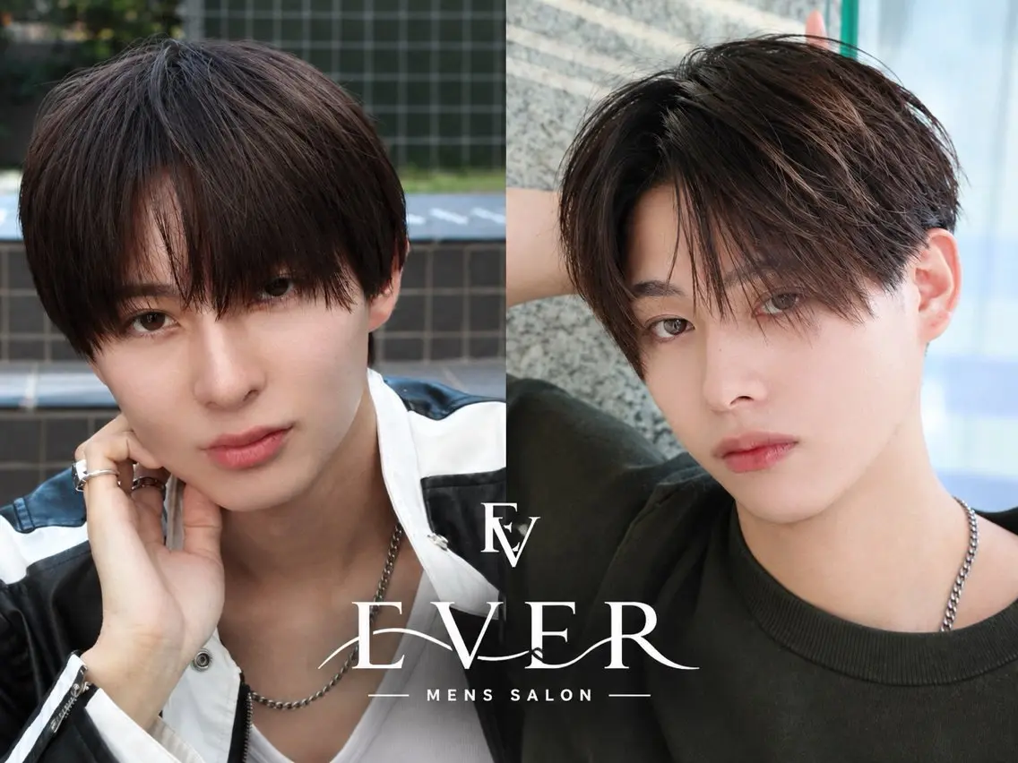 メンズ メンズ韓国風 カット ヘアセット 岡部 琉斗のヘアスタイル